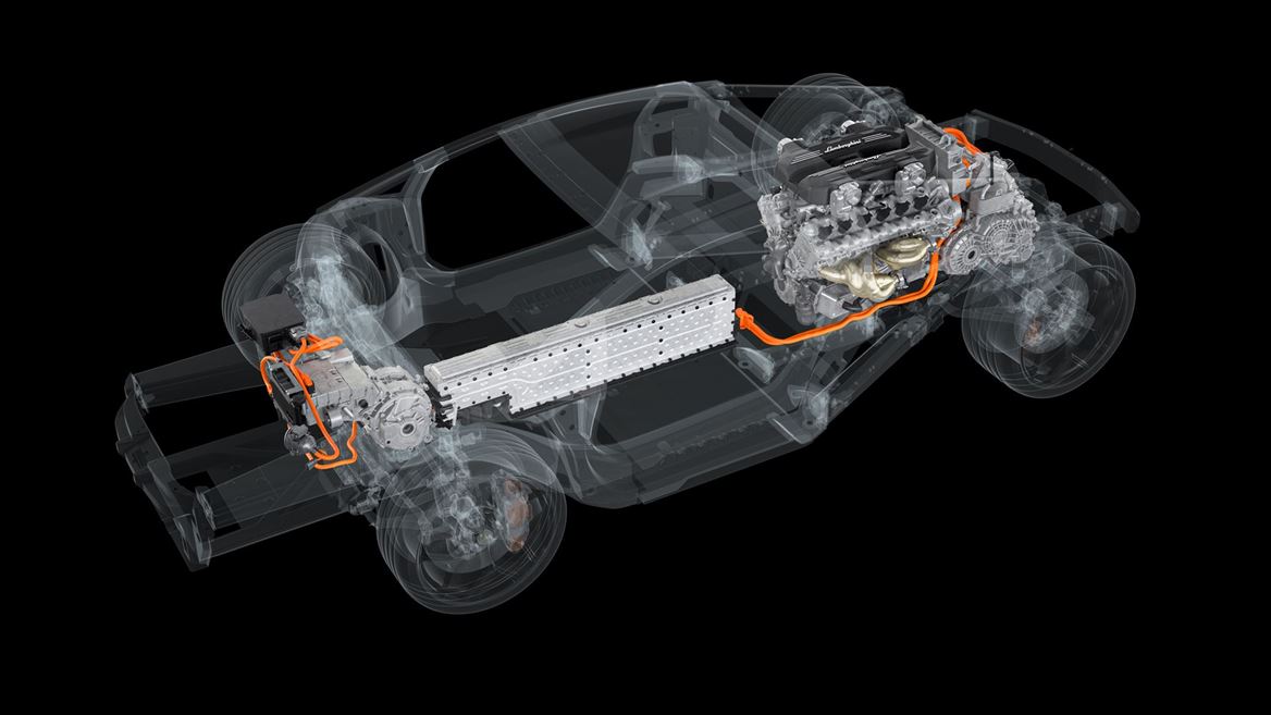 Lamborghini prezentuje pierwszy model hybrydowy